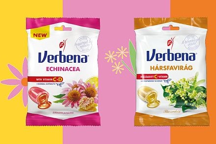Verbena cukorkák Verbena cukorkák